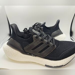 Adidas Ultraboost 21 'Core Black' Men's Size 4